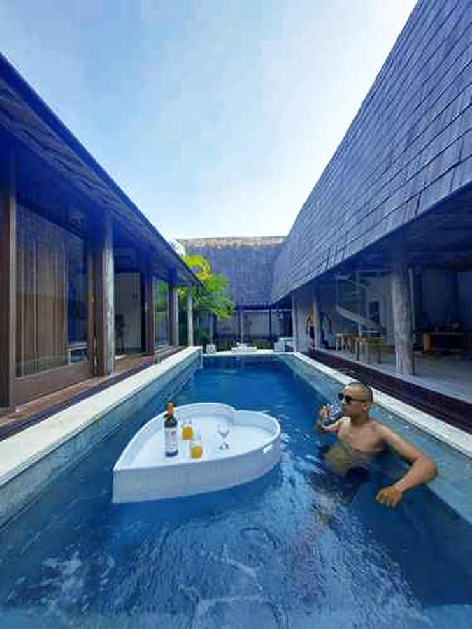 Promo! Private Vacation Rentals Villa, 2 Pools,4 Bedrooms,4 Bathrooms, Bali Seminyak 外观 照片